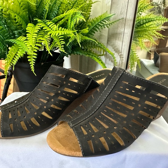 Solans wedge Sandler, size 7 - Picture 3 of 4